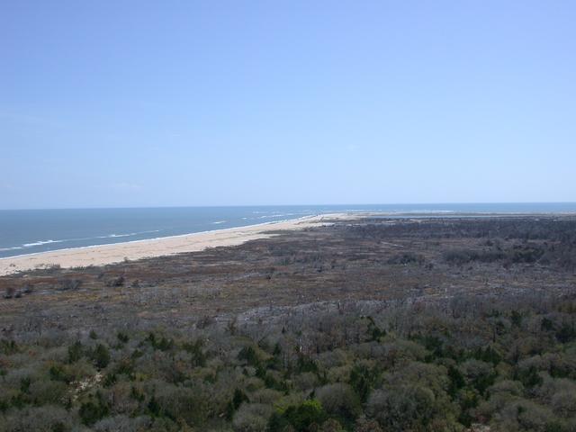 Looking out from Cape Hatteras Light